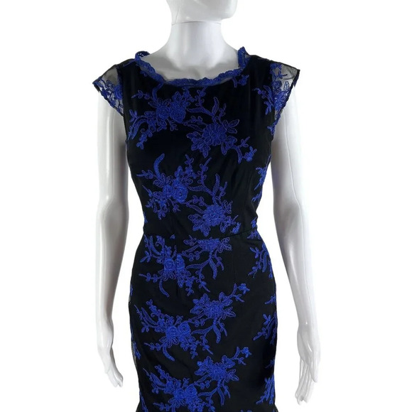 Adrianna Papell Hailey 4 Mermaid Backless Prom Dress Sequin Formal HOCO Gown - Picture 5 of 16